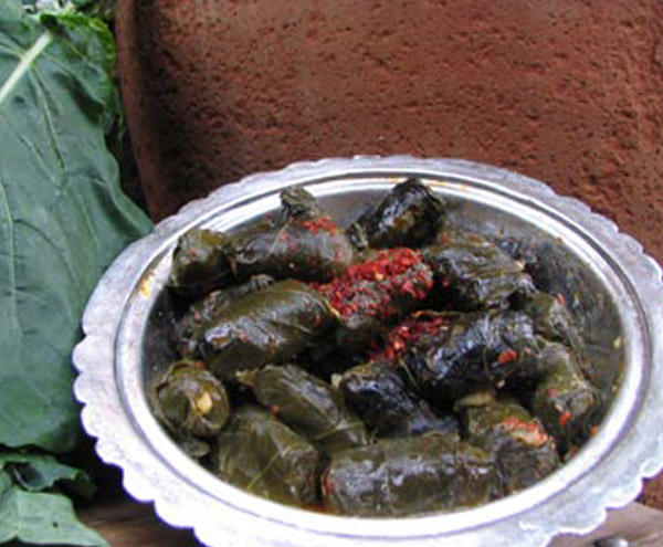 zeytinyağlı karalahana sarması oktay usta